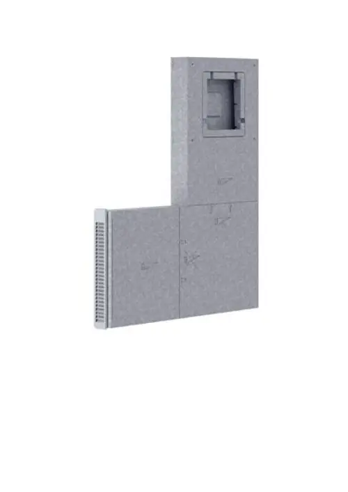 STIEBEL ELTRON Laibungskanal LKA III Silber, 202929